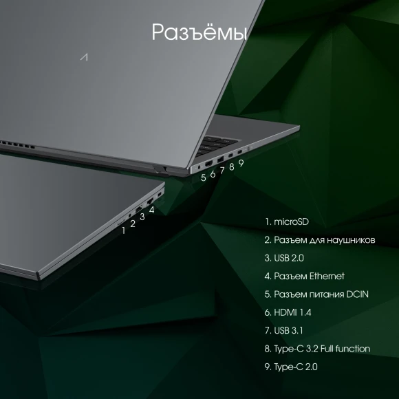 Ноутбук Digma Pro Fortis M Core i5 1235U 16Gb SSD512Gb Intel Iris Xe graphics 15.6" IPS FHD (1920x1080) Windows 11 Pro grey WiFi BT Cam 4250mAh (DN15P5-ADXW05)