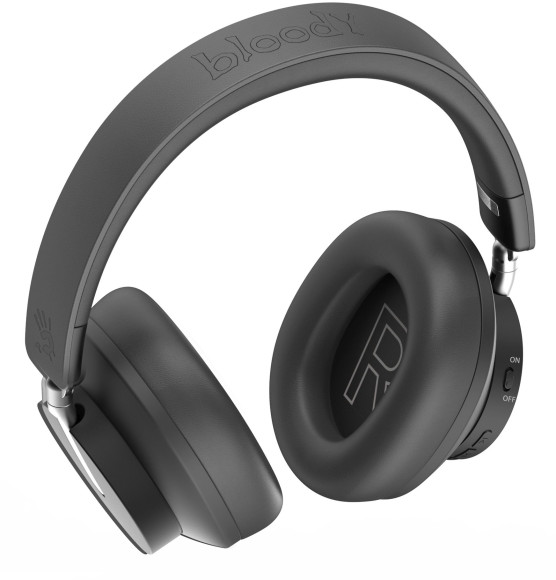 Наушники накладные A4Tech Bloody MH390 черный беспроводные bluetooth оголовье (MH390 BLACK) Наушники накладные A4Tech Bloody MH390 черный беспроводные bluetooth оголовье (MH390 BLACK)