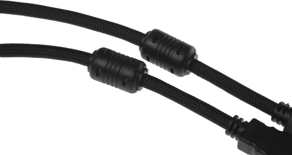 Кабель аудио-видео Buro HDMI (m)/HDMI (m) 2м. феррит.кольца позолоч.конт. черный (HDMI-V1.4-2MC)