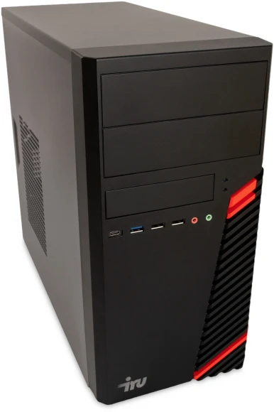 ПК IRU Planio 310H6SM MT i3 12100F (3.3) 8Gb SSD256Gb GT610 2Gb без ОС GbitEth 400W черный (RUS) (2162845)