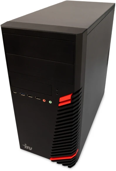ПК IRU Planio 310H6SM MT i3 12100F (3.3) 8Gb SSD256Gb GT610 2Gb без ОС GbitEth 400W черный (RUS) (2162845)