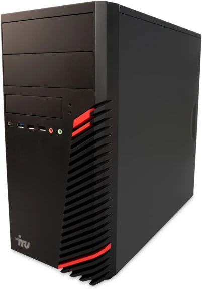 ПК IRU Planio 310H6SM MT i3 12100F (3.3) 8Gb SSD256Gb GT610 2Gb без ОС GbitEth 400W черный (RUS) (2162845)