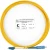 Патч-корд Cabeus FOP(S)-9-LC-LC-5M 1x9/125 OS2 LC-LC 5м LSZH желтый