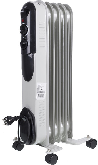 Радиатор масляный Ресанта ОМПТ- 5Н 1000Вт белый