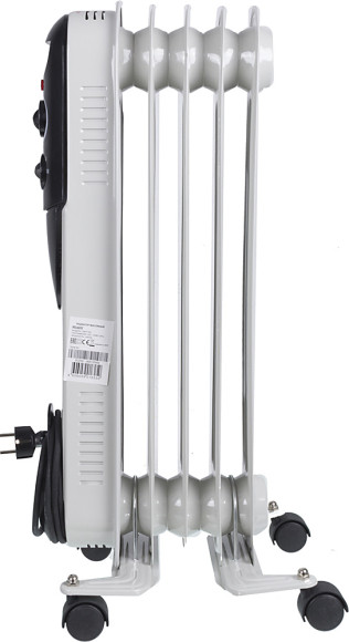 Радиатор масляный Ресанта ОМПТ- 5Н 1000Вт белый