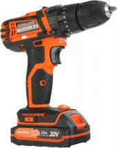 Дрель-шуруповерт Patriot BR 201UES-h аккум. патрон:быстрозажимной (кейс в комплекте) (180201205)