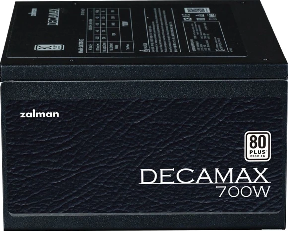 Блок питания Zalman ATX 700W ZM700-LX3 80+ white (20+4pin) APFC 120mm fan 6xSATA RTL