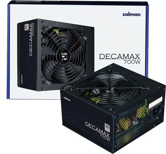 Блок питания Zalman ATX 700W ZM700-LX3 80+ white (20+4pin) APFC 120mm fan 6xSATA RTL