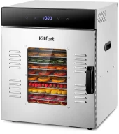 Сушка для фруктов и овощей Kitfort КТ-1967 15под. 1000Вт нержавеющая сталь Сушка для фруктов и овощей Kitfort КТ-1967 15под. 1000Вт нержавеющая сталь