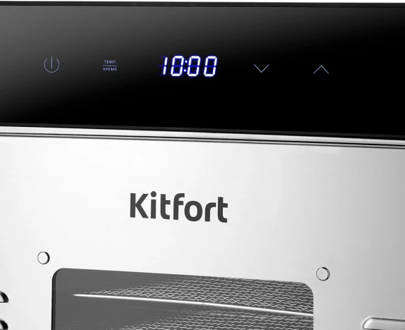 Сушка для фруктов и овощей Kitfort КТ-1967 15под. 1000Вт нержавеющая сталь