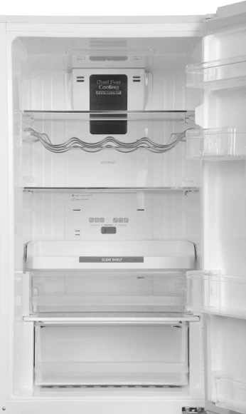 Холодильник Hitachi R-BG410PUC6X GPW 2-хкамерн. белый стекло инвертер Холодильник Hitachi R-BG410PUC6X GPW 2-хкамерн. белый стекло инвертер