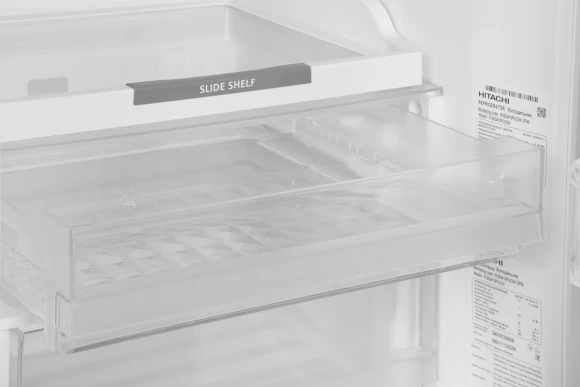 Холодильник Hitachi R-BG410PUC6X GPW 2-хкамерн. белый стекло инвертер Холодильник Hitachi R-BG410PUC6X GPW 2-хкамерн. белый стекло инвертер