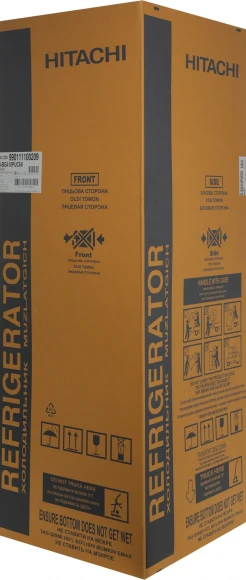 Холодильник Hitachi R-BG410PUC6X GPW 2-хкамерн. белый стекло инвертер Холодильник Hitachi R-BG410PUC6X GPW 2-хкамерн. белый стекло инвертер