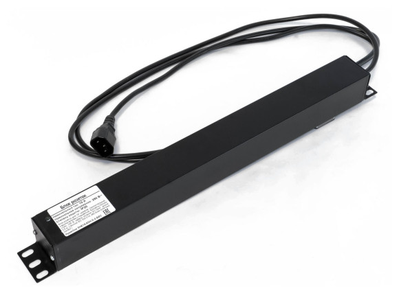 Блок распределения питания Hyperline SHE19-8SH-S-2.5IEC гор.размещ. 8xSchuko базовые 10A C14 2.5м Блок распределения питания Hyperline SHE19-8SH-S-2.5IEC гор.размещ. 8xSchuko базовые 10A C14 2.5м