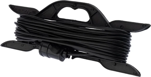 Удлинитель силовой PROconnect PROFESSIONAL (11-7614) 3x2.5кв.мм 4розет. 40м ПВС 16A катушка черный