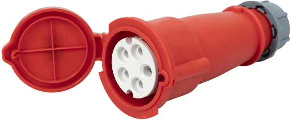 Блок распределения питания Powercom PDU-32AVMS24-18C3-6C9-3P верт.размещ. 18xC13 6xC19 с сетевым мониторингом 3x32A EN 60309 2м