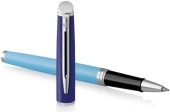 Ручка роллер Waterman Hemisphere Colour Blocking (2179926) Blue CT F черн. черн. подар.кор. Ручка роллер Waterman Hemisphere Colour Blocking (2179926) Blue CT F черн. черн. подар.кор.