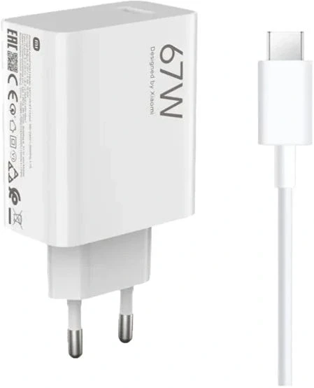 Беспроводное зар./устр. Xiaomi BHR7560GL 50W 3.25A (PD) USB Type-C универсальное белый Беспроводное зар./устр. Xiaomi BHR7560GL 50W 3.25A (PD) USB Type-C универсальное белый