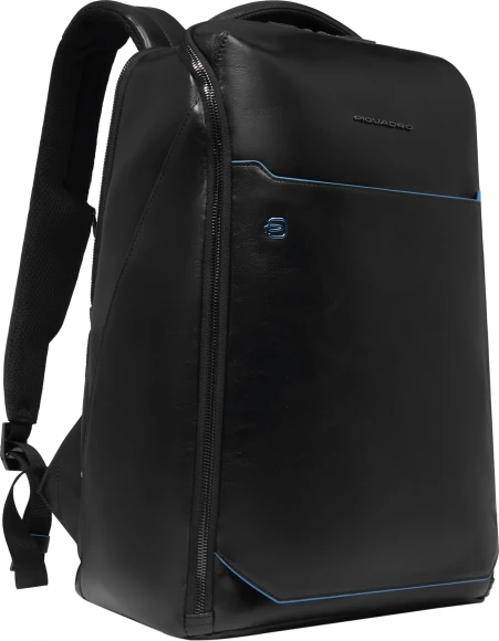 Рюкзак мужской Piquadro Blue Square CA6593B2/N черный кожа Рюкзак мужской Piquadro Blue Square CA6593B2/N черный кожа