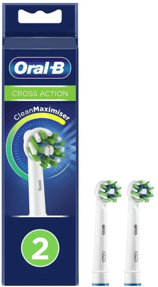 Насадка для зубных щеток Oral-B Cross Action (упак.:2шт) Насадка для зубных щеток Oral-B Cross Action (упак.:2шт)