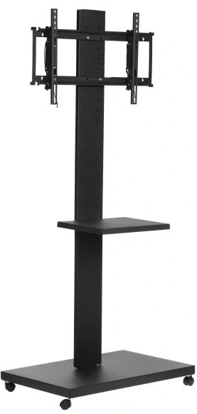 Подставка для телевизора Holder PR-107 черный 32"-70" макс.60кг напольный поворот и наклон