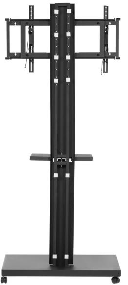 Подставка для телевизора Holder PR-107 черный 32"-70" макс.60кг напольный поворот и наклон