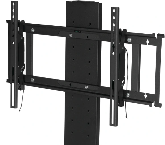 Подставка для телевизора Holder PR-107 черный 32"-70" макс.60кг напольный поворот и наклон