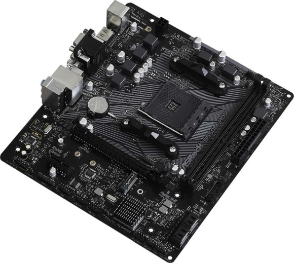 Материнская плата Asrock B550M-HDV Soc-AM4 AMD B550 2xDDR4 mATX AC`97 8ch(7.1) GbLAN RAID+VGA+DVI+HDMI Материнская плата Asrock B550M-HDV Soc-AM4 AMD B550 2xDDR4 mATX AC`97 8ch(7.1) GbLAN RAID+VGA+DVI+HDMI