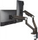 Кронштейн для мониторов Ultramounts UM733BR черный/коричневый 17"-32" макс.8кг крепление к столешнице поворот и наклон Кронштейн для мониторов Ultramounts UM733BR черный/коричневый 17"-32" макс.8кг крепление к столешнице поворот и наклон