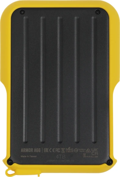 Жесткий диск Silicon Power USB3.0 4TB SP040TBPHD66LS3Y Armor A66 2.5" желтый