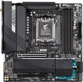 Материнская плата Gigabyte B650M AORUS ELITE AX Socket AM5 AMD B650 4xDDR5 mATX AC`97 8ch(7.1) 2.5Gg RAID+HDMI+DP Материнская плата Gigabyte B650M AORUS ELITE AX Socket AM5 AMD B650 4xDDR5 mATX AC`97 8ch(7.1) 2.5Gg RAID+HDMI+DP