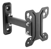 Кронштейн для телевизора Ultramounts UM892 черный 13"-27" макс.30кг настенный поворотно-выдвижной и наклонный Кронштейн для телевизора Ultramounts UM892 черный 13"-27" макс.30кг настенный поворотно-выдвижной и наклонный