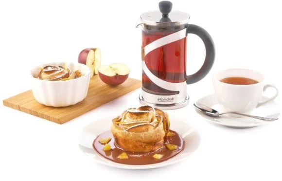 Френч-пресс Rondell Crystal Grey RDS-839 0.8л серый Френч-пресс Rondell Crystal Grey RDS-839 0.8л серый
