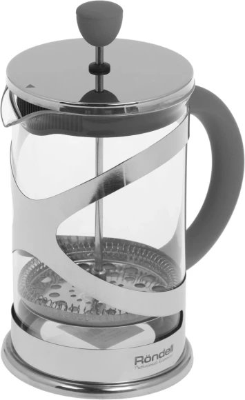 Френч-пресс Rondell Crystal Grey RDS-839 0.8л серый