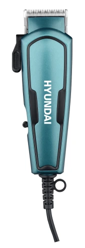 Машинка для стрижки Hyundai H-HC7171 черный/нефритовый 8Вт (насадок в компл:4шт) Машинка для стрижки Hyundai H-HC7171 черный/нефритовый 8Вт (насадок в компл:4шт)
