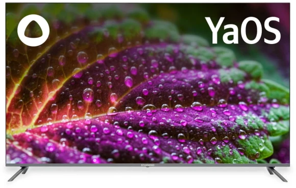 Телевизор LED Starwind 58" SW-LED58UG401 Яндекс.ТВ Frameless стальной 4K Ultra HD 60Hz DVB-T DVB-T2 DVB-C DVB-S DVB-S2 USB WiFi Smart TV Телевизор LED Starwind 58" SW-LED58UG401 Яндекс.ТВ Frameless стальной 4K Ultra HD 60Hz DVB-T DVB-T2 DVB-C DVB-S DVB-S2 USB WiFi Smart TV