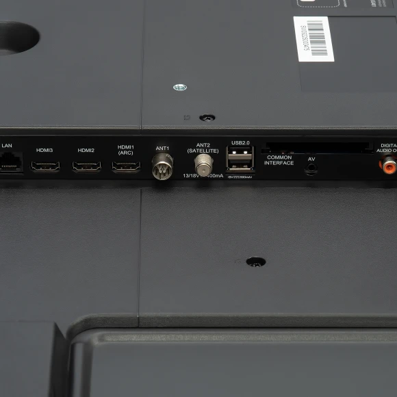 Телевизор LED Starwind 58" SW-LED58UG401 Яндекс.ТВ Frameless стальной 4K Ultra HD 60Hz DVB-T DVB-T2 DVB-C DVB-S DVB-S2 USB WiFi Smart TV