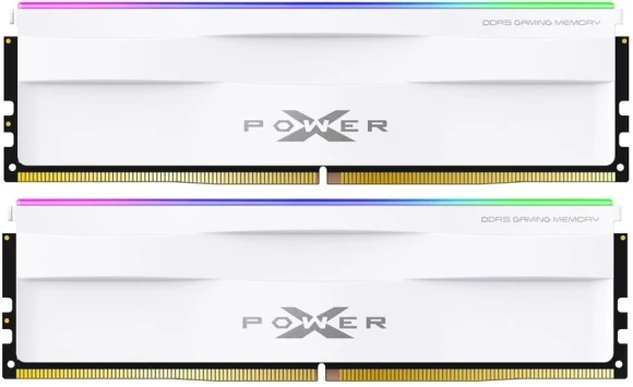 Память DDR5 2x16GB 6000MHz Silicon Power SP032GXLWU60AFDF Xpower Zenith RGB RTL Gaming PC5-48000 CL30 DIMM ECC 288-pin 1.35В kit single rank с радиатором Ret