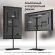 Стойка для телевизора Onkron TS5065 черный 30"-60" макс.41кг напольный