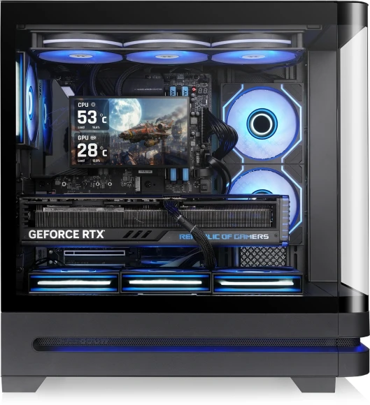 Корпус Thermaltake Arcus 290 TG черный без БП ATX 6x120mm 3x140mm 2xUSB3.0 audio bott PSU Корпус Thermaltake Arcus 290 TG черный без БП ATX 6x120mm 3x140mm 2xUSB3.0 audio bott PSU
