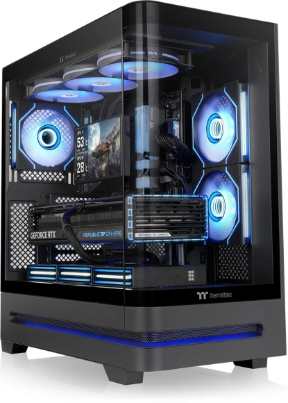 Корпус Thermaltake Arcus 290 TG черный без БП ATX 6x120mm 3x140mm 2xUSB3.0 audio bott PSU Корпус Thermaltake Arcus 290 TG черный без БП ATX 6x120mm 3x140mm 2xUSB3.0 audio bott PSU