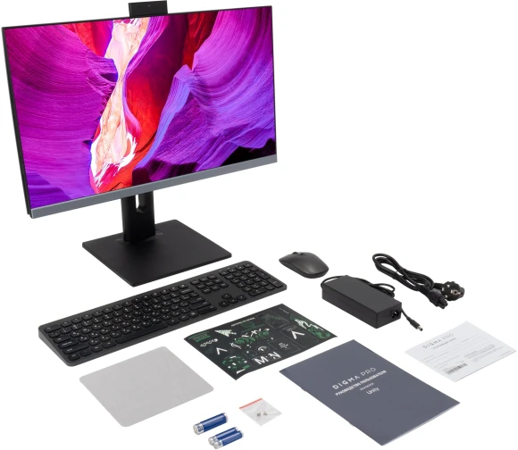 Моноблок Digma Pro Unity 23.8" Full HD i3 1315U (1.2) 8Gb SSD256Gb UHDG CR Windows 11 Pro GbitEth WiFi BT 90W клавиатура мышь Cam серый/черный 1920x1080 Моноблок Digma Pro Unity 23.8" Full HD i3 1315U (1.2) 8Gb SSD256Gb UHDG CR Windows 11 Pro GbitEth WiFi BT 90W клавиатура мышь Cam серый/черный 1920x1080
