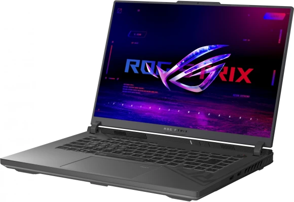 Ноутбук Asus ROG Strix G16 G614JI-N4413 Core i7 13650HX 32Gb SSD1Tb NVIDIA GeForce RTX4070 8Gb 16" IPS WQXGA (2560x1600) без ОС grey WiFi BT Cam (90NR0D41-M00VN0) Ноутбук Asus ROG Strix G16 G614JI-N4413 Core i7 13650HX 32Gb SSD1Tb NVIDIA GeForce RTX4070 8Gb 16" IPS WQXGA (2560x1600) без ОС grey WiFi BT Cam (90NR0D41-M00VN0)