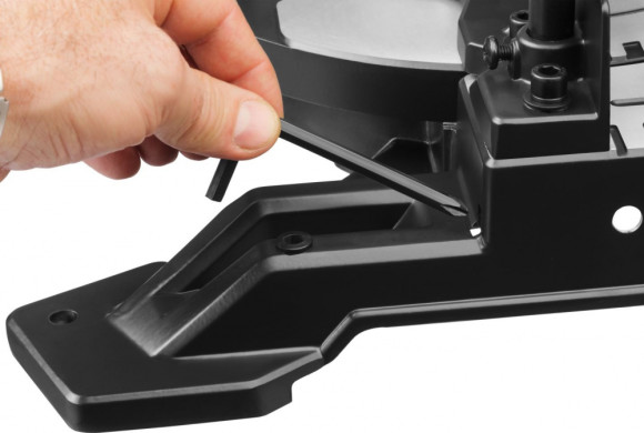 Торцовочная пила Зубр ЗПТ-255-1800 ЛМ2 1600Вт 5000об/мин d=255мм