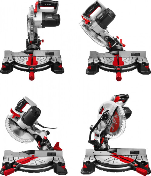 Торцовочная пила Зубр ЗПТ-255-1800 ЛМ2 1600Вт 5000об/мин d=255мм