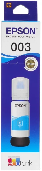Чернила Epson 003 C13T00V298 голубой 65мл для Epson L3210/L3216/L3218