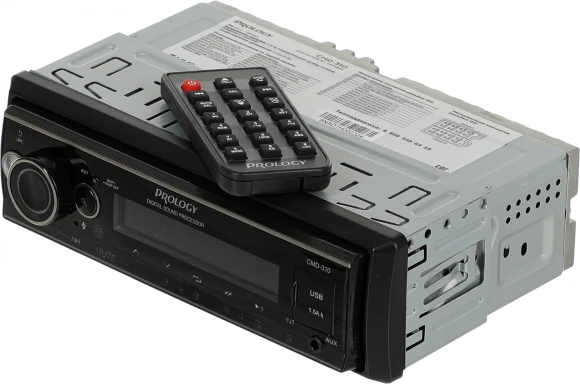Автомагнитола Prology CMD-310 1DIN 4x55Вт AUX DSP 3 RDS (PRCMD310)