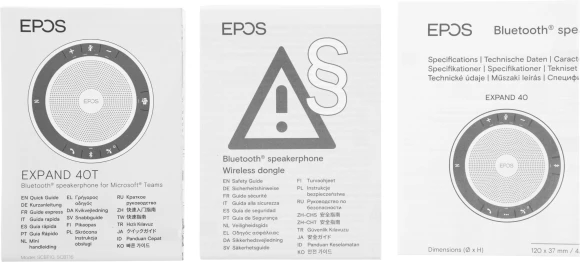 Спикерфон Epos черный (1000937)