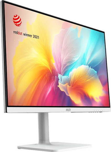 Монитор MSI 27" Modern MD272QXPW белый IPS LED 1ms 16:9 HDMI M/M матовая HAS Piv 400cd 178гр/178гр 2560x1440 100Hz DP Quad 2K (1440p) USB 5.85кг
