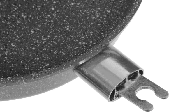 Сковорода Vari GR31224 круглая 24см покрытие: Xylan ручка съемная (без крышки) черный (GR31224)